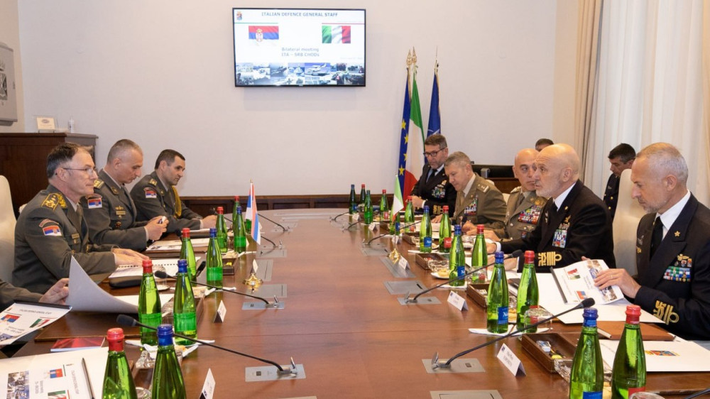 Načelnik Generalštaba Vojske Srbije u poseti Republici Italiji